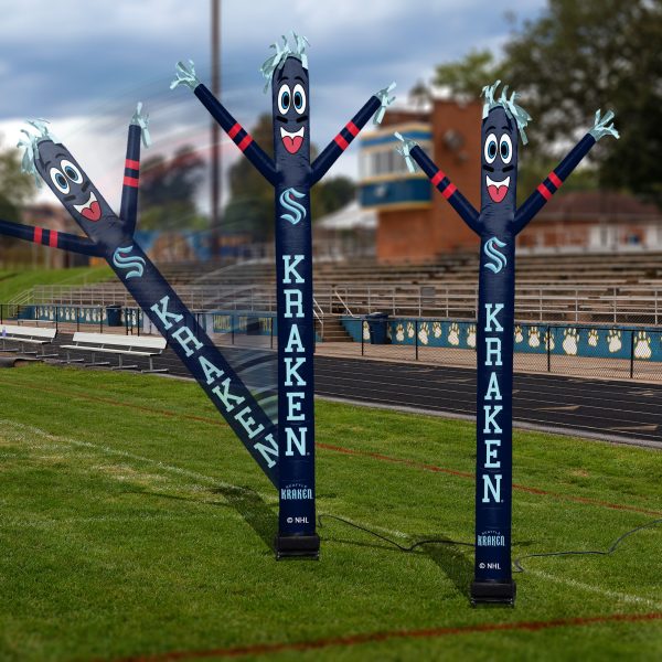 Seattle KrakenInflatable Crazy Sports Fan For Sale - Image 4