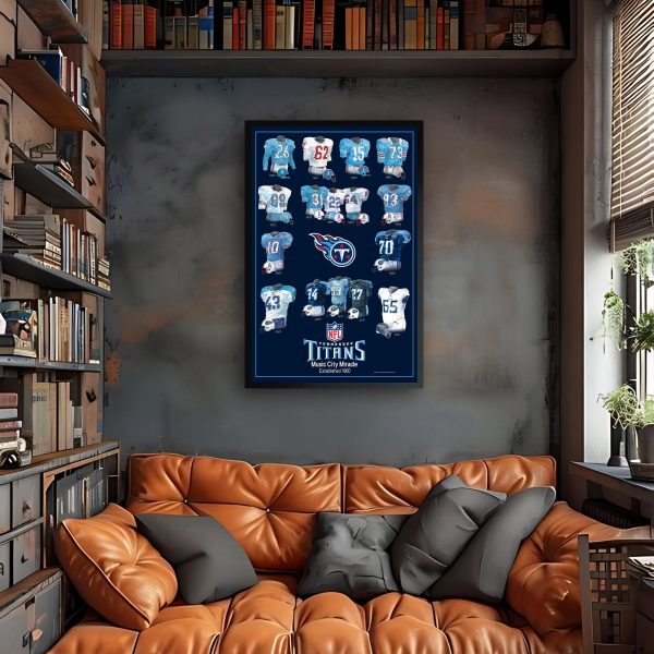 Tennessee TitansUniform Heritage Vertical Print Discount - Image 2