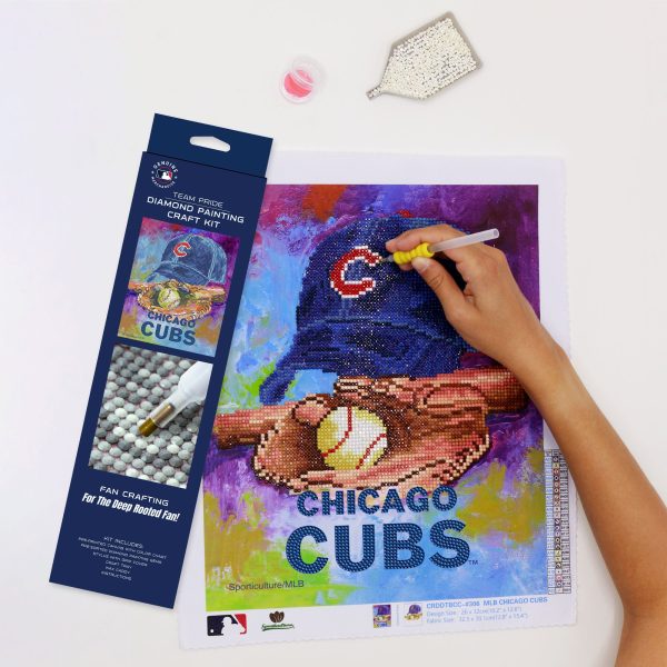 Chicago CubsDiamond Painting Craft Kit Online Hot Sale - Image 4